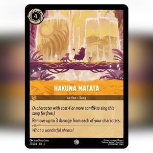 Simba 🔥 Disney Lorcana Trading Card TCG